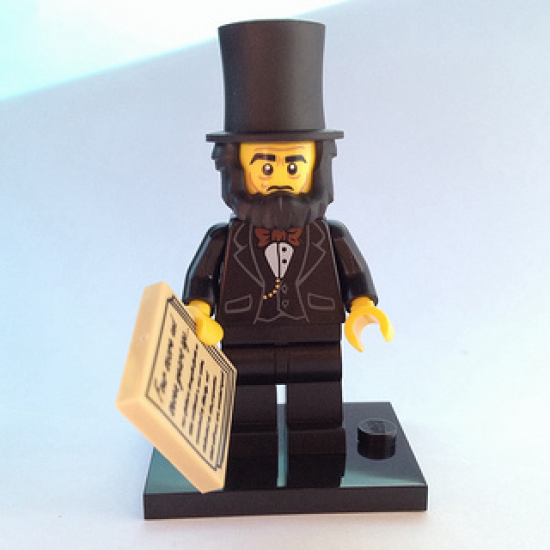 LEGO MINIFIGS LEGO MOVIE ABRAHAM LINCOLN 2014